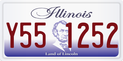 IL license plate Y551252