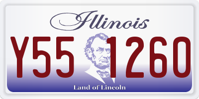IL license plate Y551260