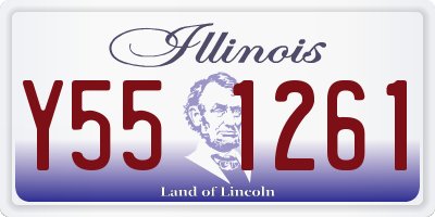 IL license plate Y551261