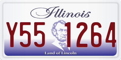 IL license plate Y551264