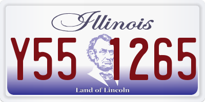 IL license plate Y551265