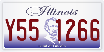 IL license plate Y551266