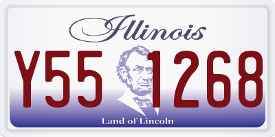 IL license plate Y551268