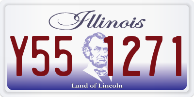 IL license plate Y551271