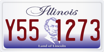 IL license plate Y551273