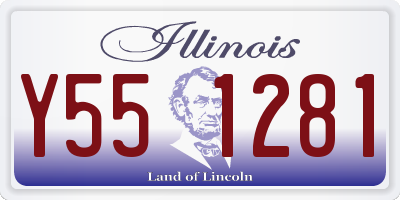 IL license plate Y551281
