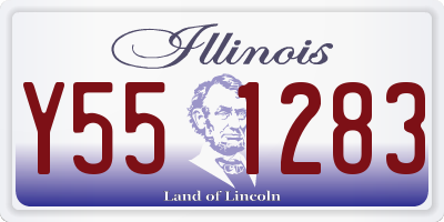 IL license plate Y551283