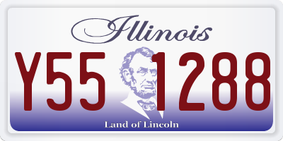 IL license plate Y551288