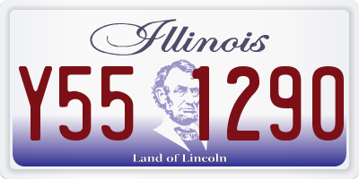 IL license plate Y551290
