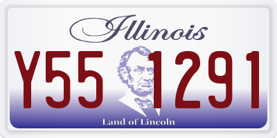 IL license plate Y551291