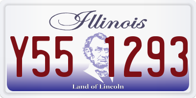 IL license plate Y551293