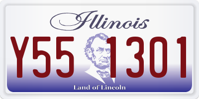 IL license plate Y551301
