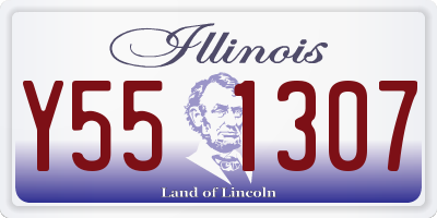 IL license plate Y551307