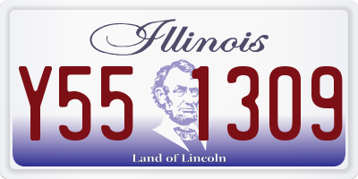 IL license plate Y551309