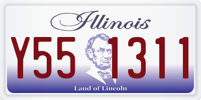IL license plate Y551311