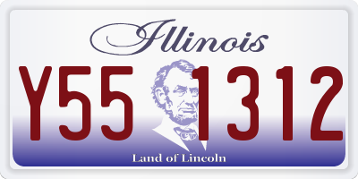 IL license plate Y551312