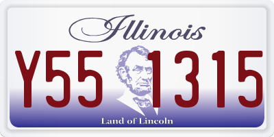 IL license plate Y551315