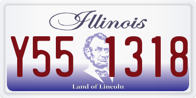 IL license plate Y551318