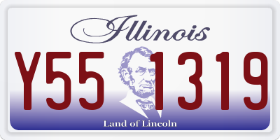 IL license plate Y551319