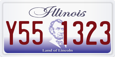 IL license plate Y551323