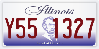 IL license plate Y551327