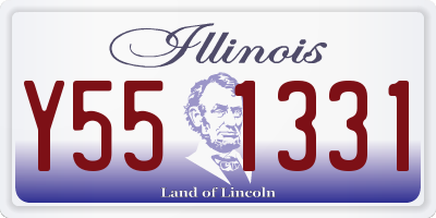 IL license plate Y551331