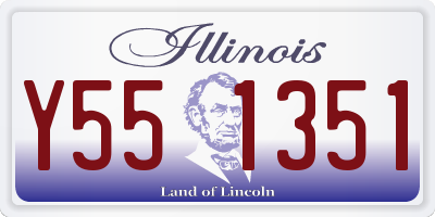 IL license plate Y551351