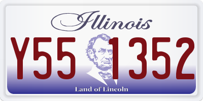 IL license plate Y551352