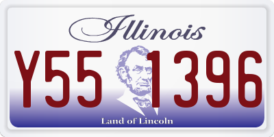 IL license plate Y551396