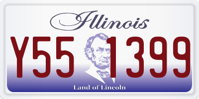 IL license plate Y551399