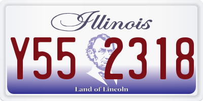 IL license plate Y552318