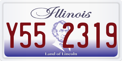 IL license plate Y552319