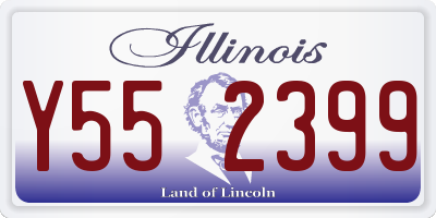 IL license plate Y552399