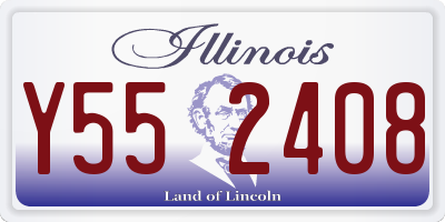 IL license plate Y552408