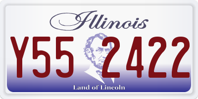 IL license plate Y552422