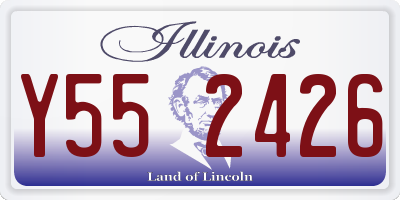 IL license plate Y552426