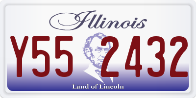 IL license plate Y552432