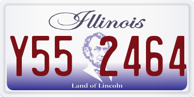 IL license plate Y552464