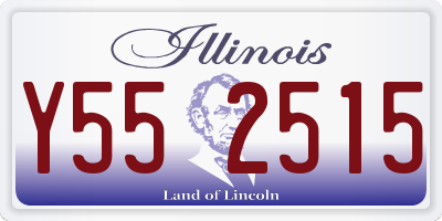 IL license plate Y552515