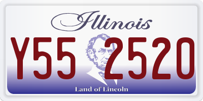 IL license plate Y552520