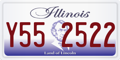 IL license plate Y552522