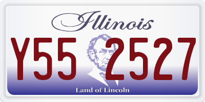IL license plate Y552527