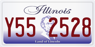 IL license plate Y552528