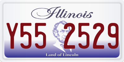 IL license plate Y552529