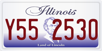 IL license plate Y552530