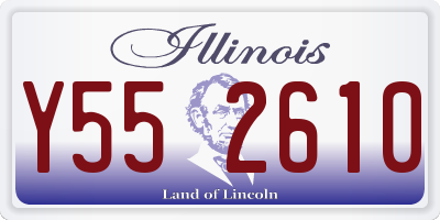 IL license plate Y552610