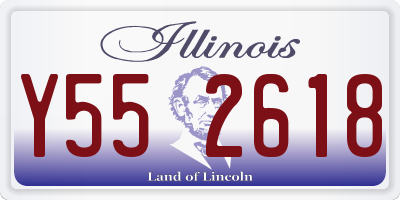 IL license plate Y552618