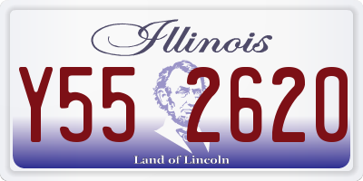 IL license plate Y552620