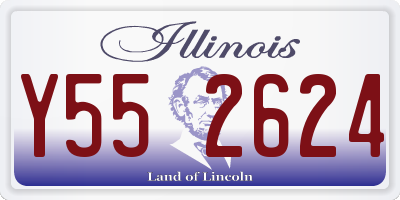 IL license plate Y552624