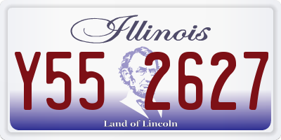 IL license plate Y552627